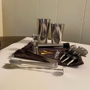Vinekraft stainless steel bartender kit